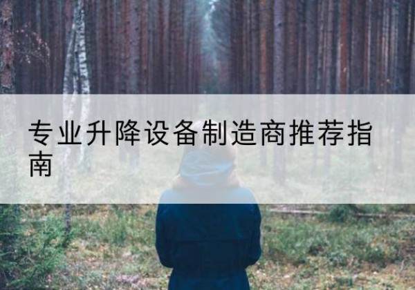 平乐电动剪叉升降平台厂家-专业升降设备制造商推荐指南